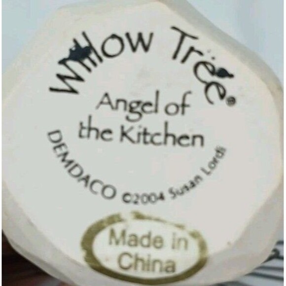 Willow Tree "ANGEL of the KITCHEN" 2004 by Susan Lordi Demdaco #26144 Broke hand - Picture 6 of 6